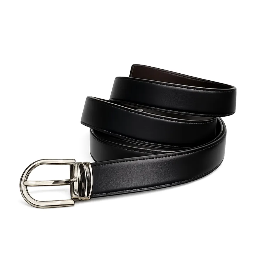 Thắt Lưng Nam Montblanc Reversible Leather Belt 30mm Hai Mặt Màu Đen/Nâu