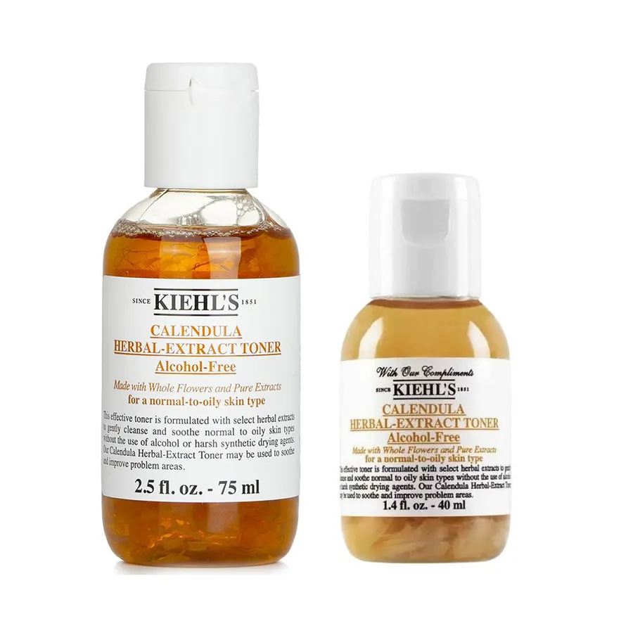 Combo 2 Nước Hoa Hồng Dịu Da Kiehl’s Calendula Herbal Extract Toner (40ml + 75ml)