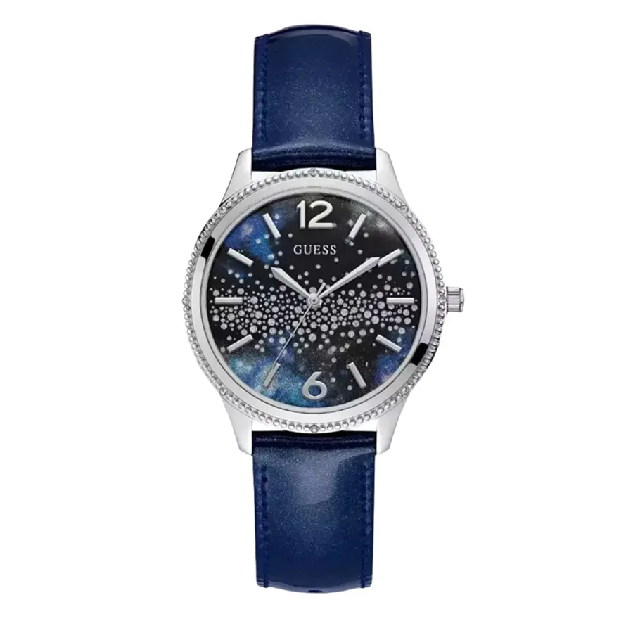 Đồng Hồ Nữ Guess Classic Blue Tone Watch W1028L1 Màu Xanh/Bạc