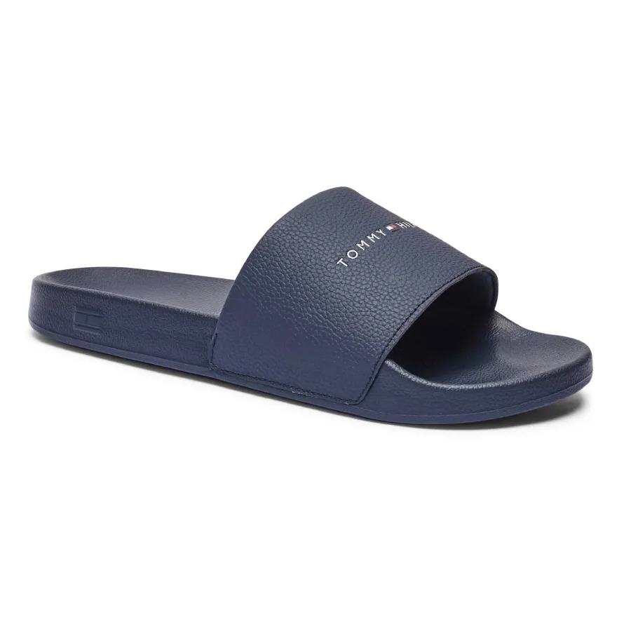 Dép Nam Tommy Hilfiger&nbsp;Sliders Màu Xanh Navy Size 42