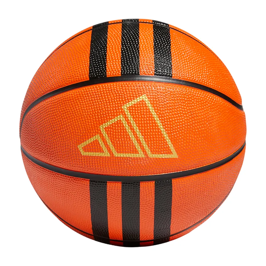 Quả Bóng Rổ Adidas 3-Striped Rubber Basketballs X3 HM4970 Màu Cam