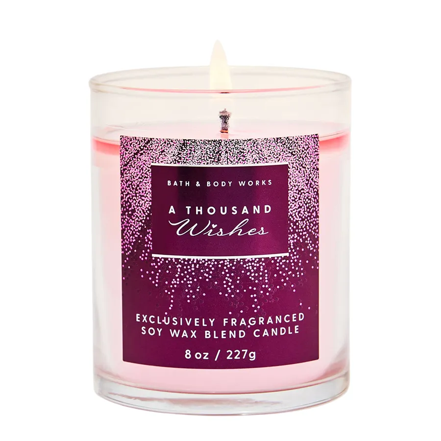 Nến Thơm Bath & Body Works A Thousand Wishes Single Wick Candle 227g
