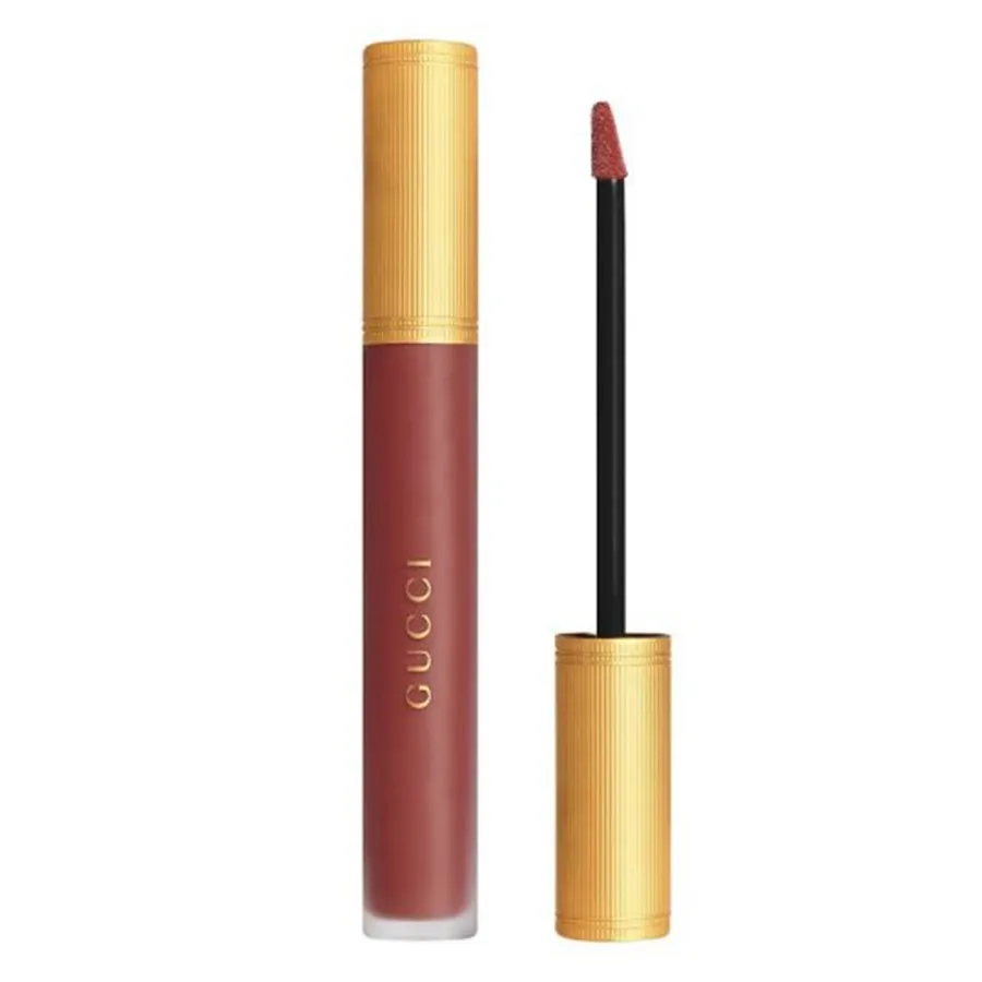 Son Kem Lì Gucci Rouge Liquid Matte Lip 203 Mildred Rosewood Màu Hồng Đất