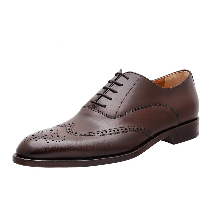 Giày Tây Nam Germano Bellesi 927 BIS Màu Nâu Size 38