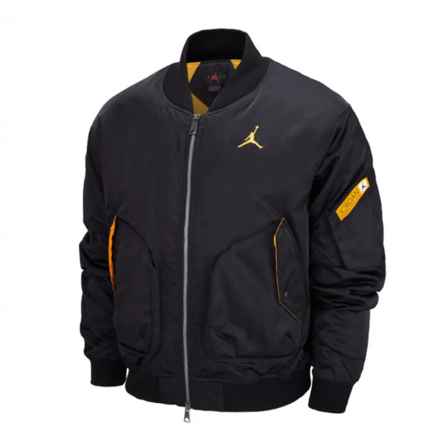 Áo Khoác Nam Nike Jordan Bomber Jacket CZ1191-010 Màu Đen Size S (Form Á)