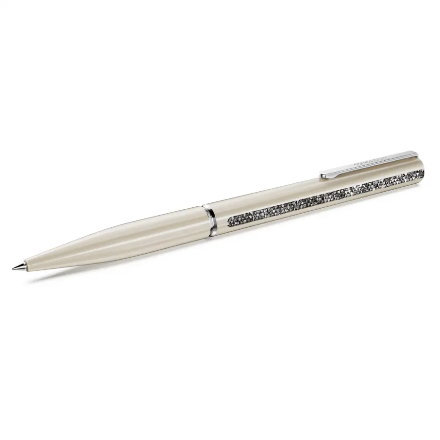 Bút Ký Swarovski Shimmer Ballpoint Pen Beige, Beige Lacquered, Chrome Plated 5707705 Màu Be