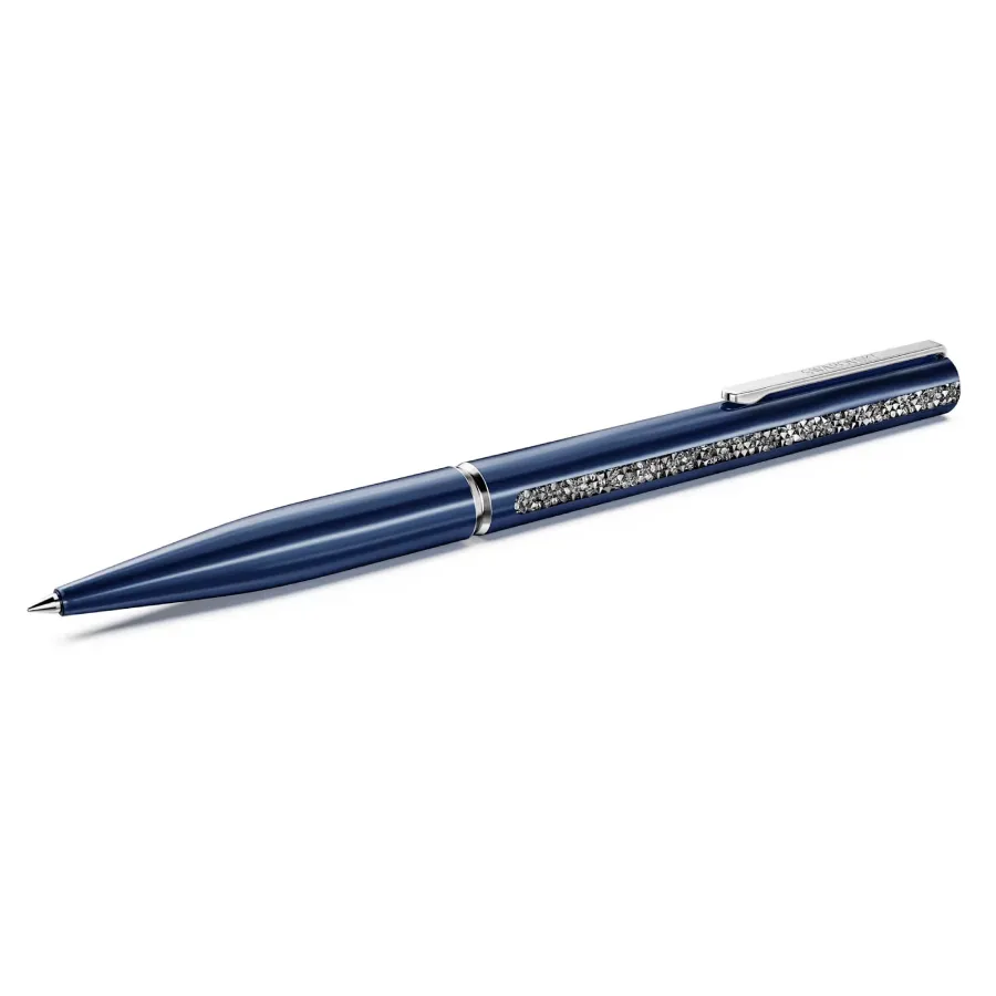 Bút Ký Swarovski Shimmer Ballpoint Pen Blue, Blue Lacquered, Chrome Plated 5707709 Màu Xanh Blue