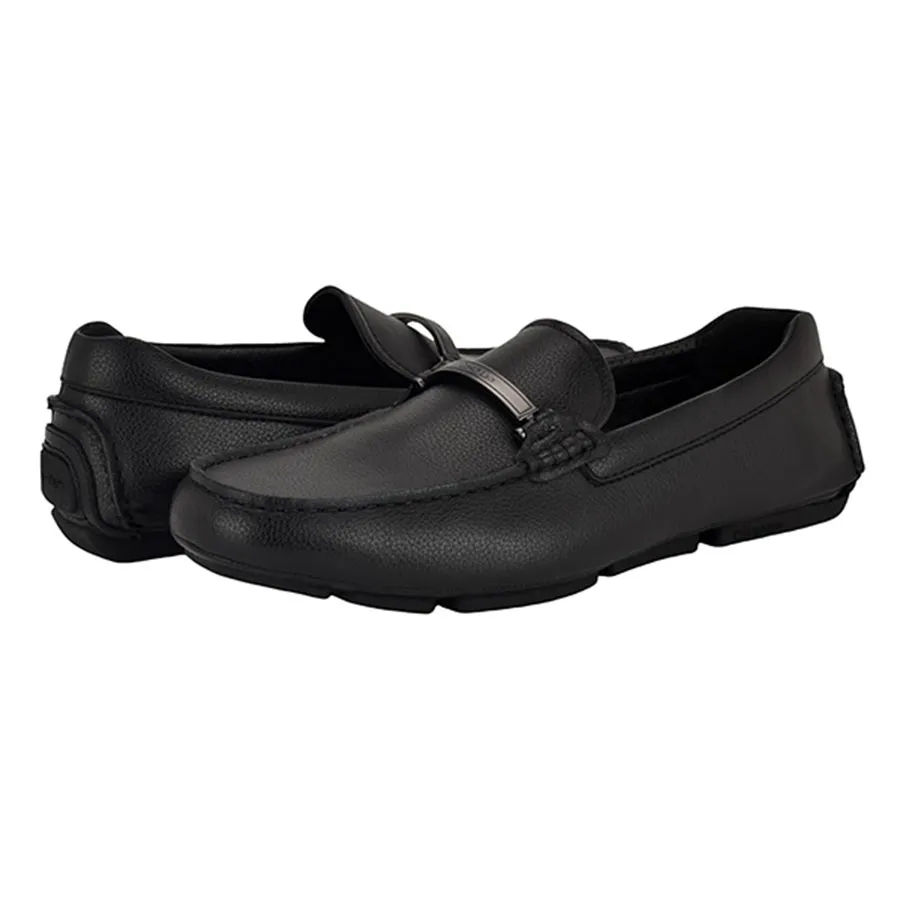Giày Lười Nam Calvin Klein CK Maslo Driving Style Loafer CMMASLO2-BLK01-001 Màu Đen Size 8.5