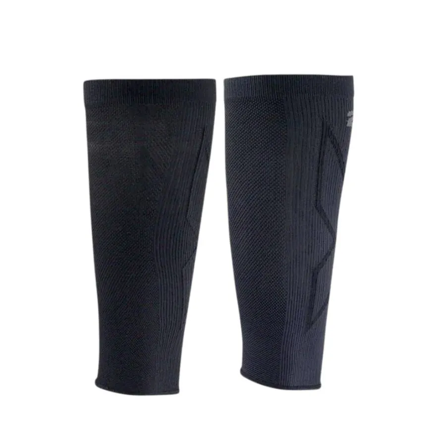 Bó Ống Chân Thể Thao 2XU X Compression Calf Sleeves UA5458b-BLK/BLK Màu Đen Size S