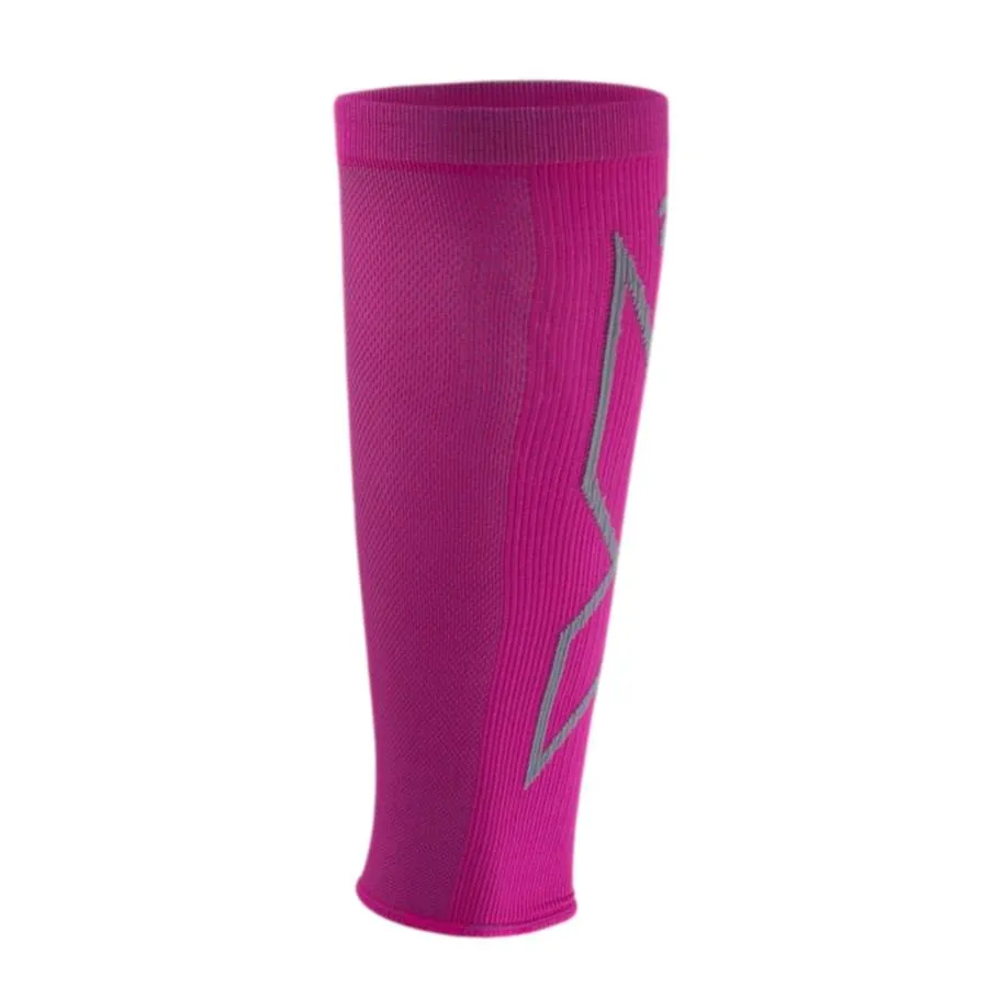 Bó Ống Chân Thể Thao 2XU X Compression Calf Sleeves UA5458b-MAG/LGY Màu Hồng Size S
