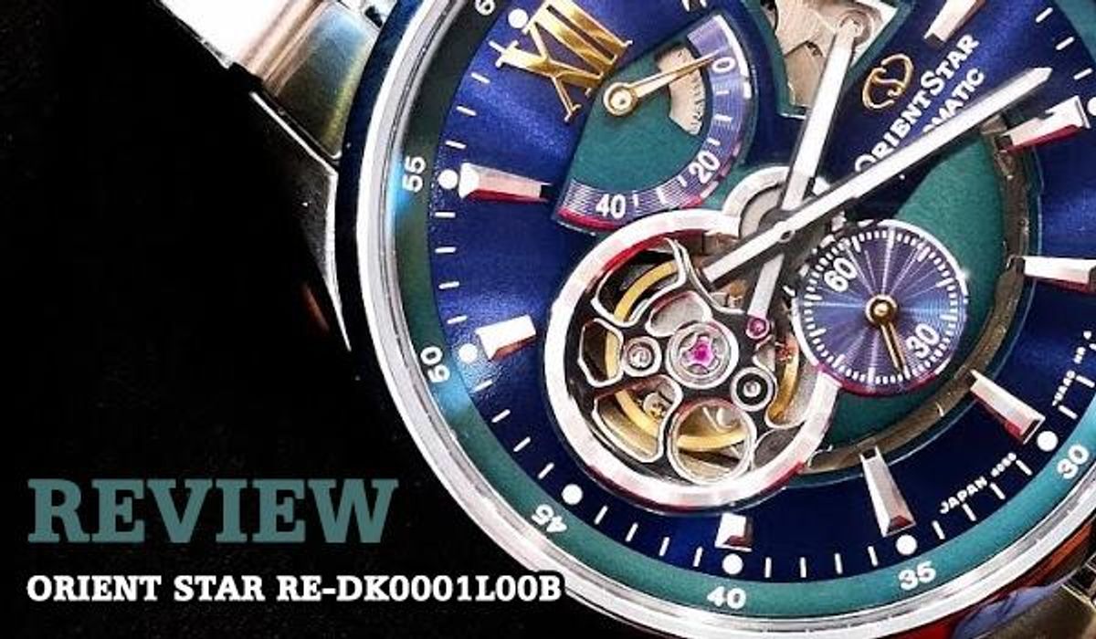 Đập hộp đồng hồ sang Orient Star Skeleton Joker Limited Edition  RE-DK0001L00B