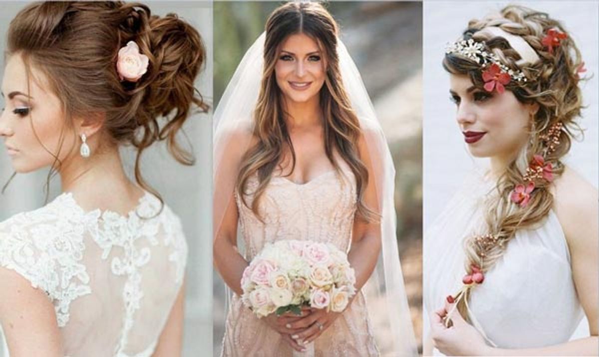 Top 12+ kiểu tóc cô dâu đẹp cho mặt gầy giúp nàng lộng lẫy hơn