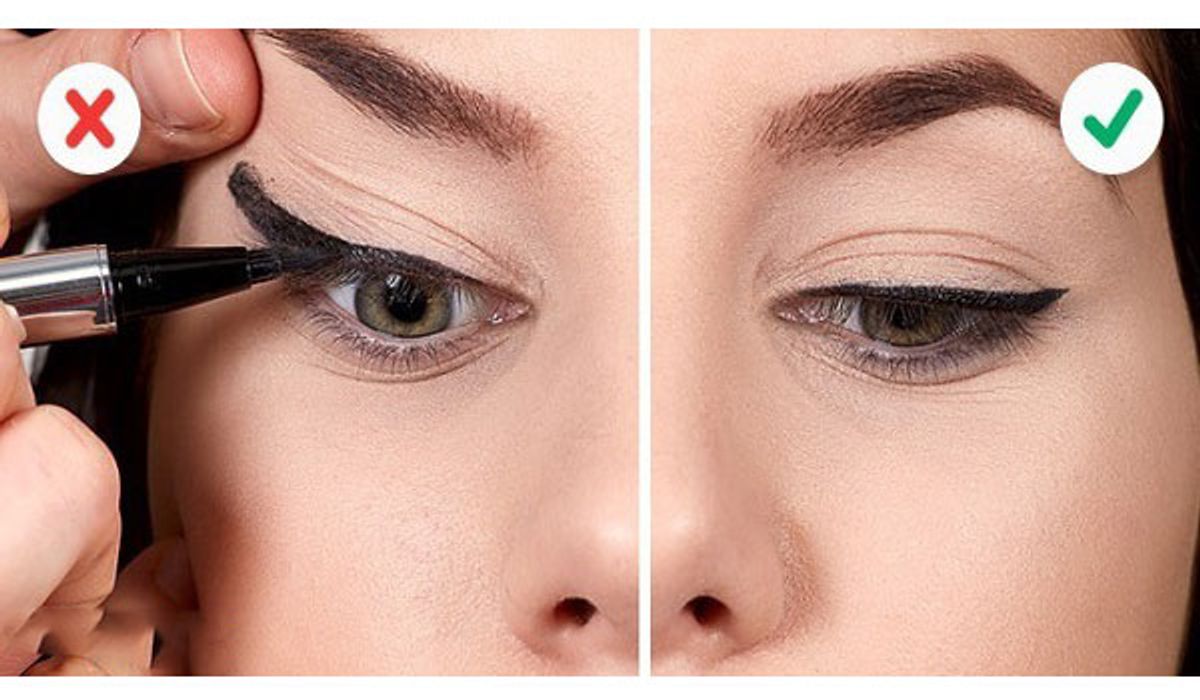 Cách vẽ eyeliner kẻ mắt đẹp đơn giản cho người mới tập  METAvn