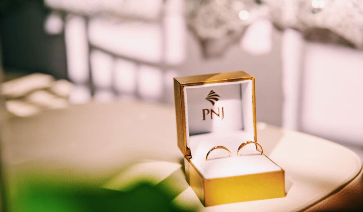 Nhẫn cưới, nhẫn cặp đôi chất liệu vàng tây 10k MS105b | Lazada.vn