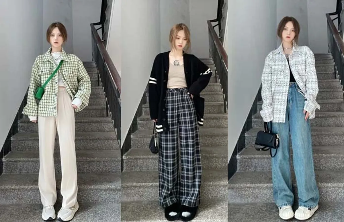 12+ cách phối đồ với quần ống rộng đẹp chuẩn xu hướng mới nhất