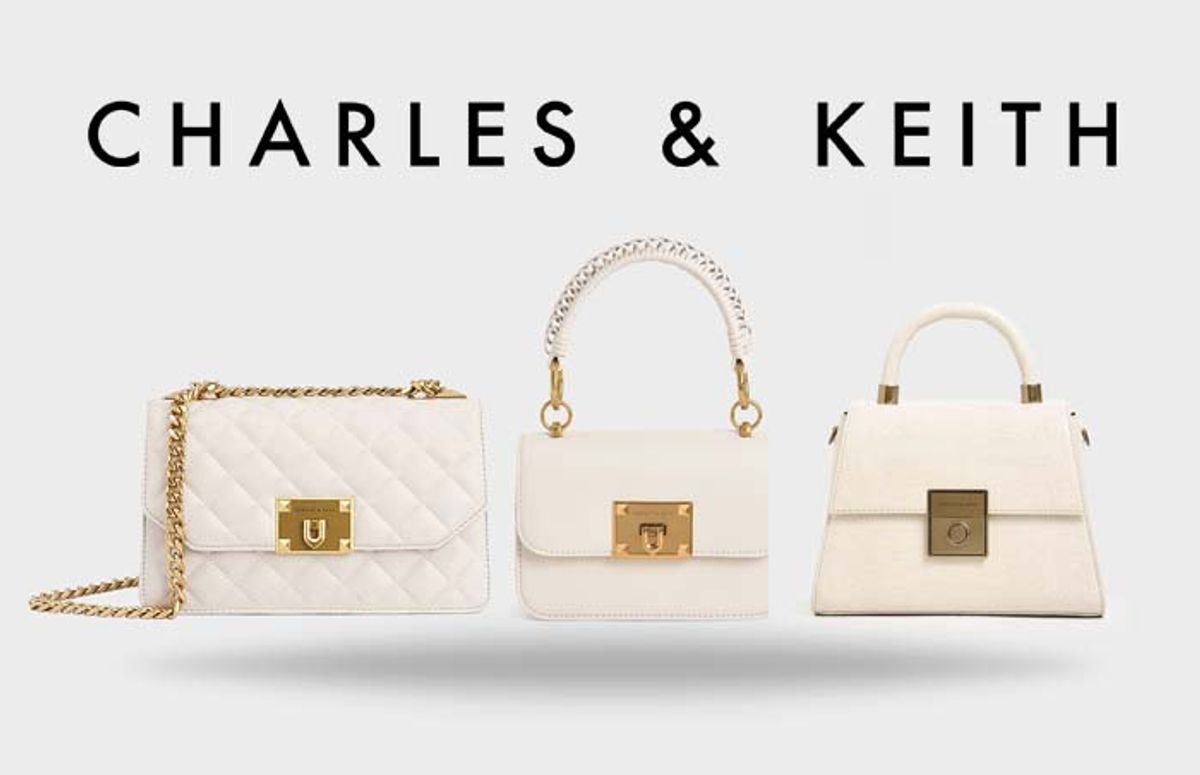 8 mẫu túi Charles & Keith màu trắng đẹp nhất cho phái nữ