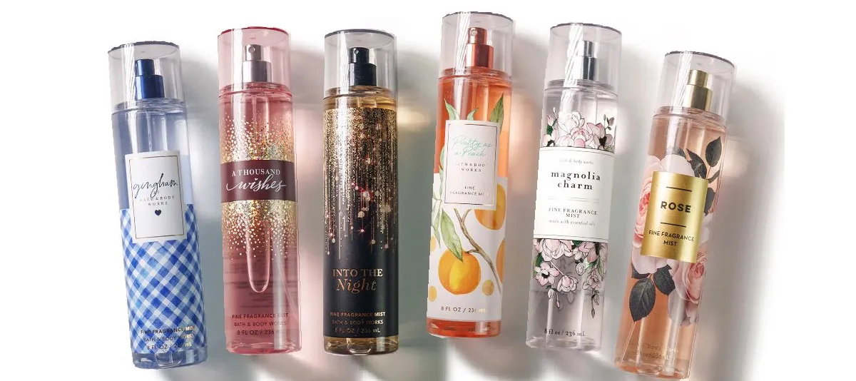 Top 7 xịt thơm toàn thân Bath & Body Works body mist thơm lâu