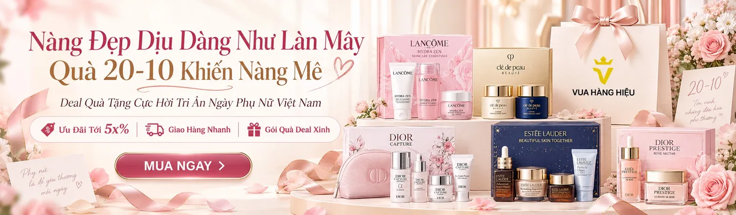 Quà tặng mỹ phẩm - trang điểm 20-10 cao cấp