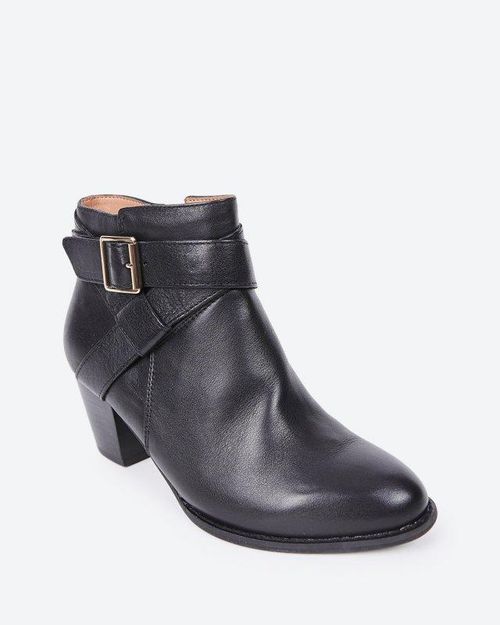 Giày Boot Nữ Vionic W Upright Trinity Ankle Boot (10010135) Black - Us 7