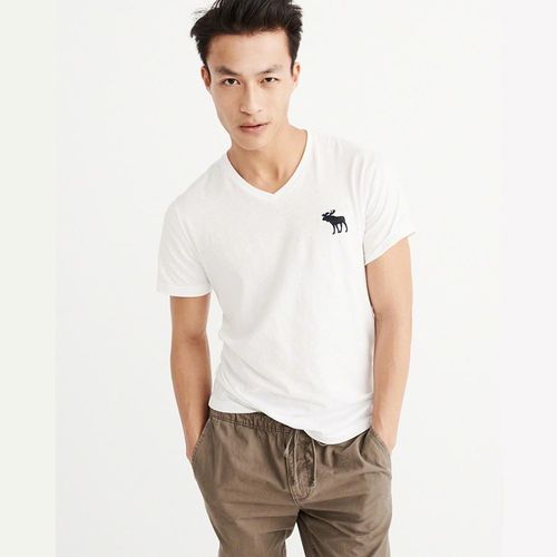 Áo Thun Abercrombie & Fitch Muscle Fit White