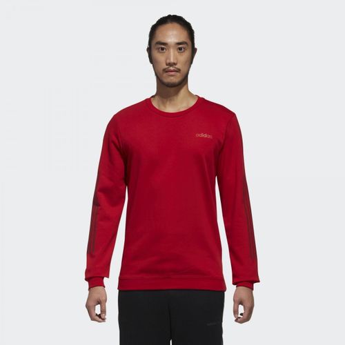 Áo Adidas Men Neo 3-Stripes Sweatshirt Red DM4258
