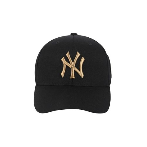 Mũ MLB New York Yankees Circle Curved Cap Black