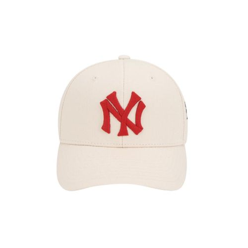Mũ MLB New York Yankees Rose Bee Adjustable Cap Màu Trắng Kem