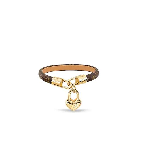 Vòng Đeo Tay Louis Vuitton Crazy In Lock Bracelet Trái Tim