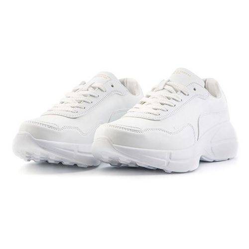 Giày Domba Moonlake White H-9214 Màu Trắng Size 38.5