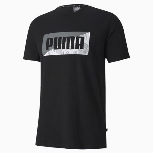 Áo Thun Puma Summer Print Men's Graphic Tee Màu Đen
