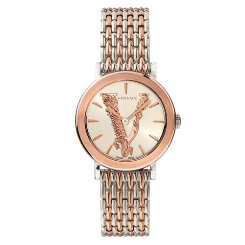 Đồng Hồ Nữ Versace Virtus Watch VEHC00519 36mm Màu Demi (Vàng-Bạc)