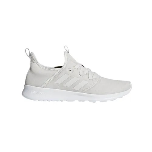 Adidas cloudfoam all white clearance