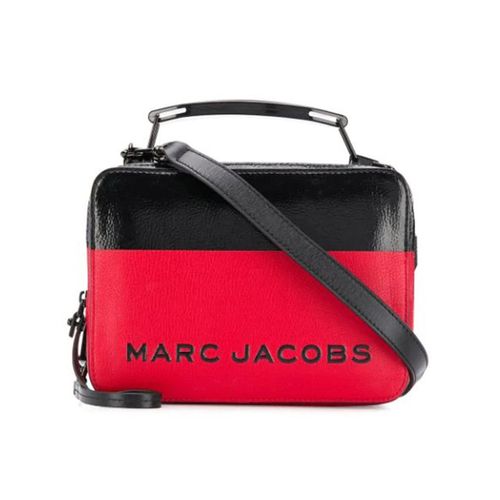 Túi Cầm Tay Marc Jacobs The Dipped Box Bag Màu Đen Đỏ