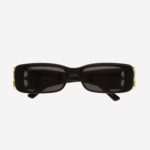 Kính Mát Balenciaga DINASTY Black Sunglasses Featuring BB Gold Logo
