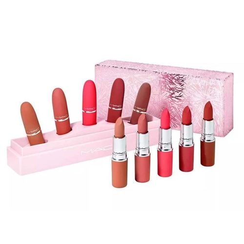 Set 5 Thỏi Son Mac Powder Kiss Lipstick Limited