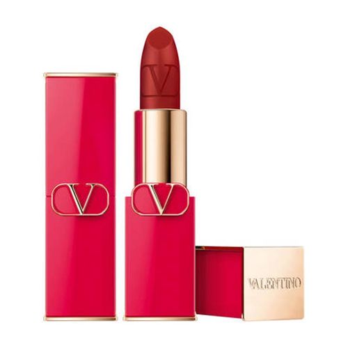 Son Rosso Valentino Refillable Lipstick 111A Undressed Velvet Matte Màu Đỏ Rượu Vang
