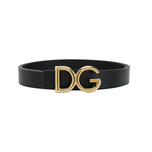 Thắt Lưng Dolce & Gabbana D&G Buckle Belt Bản 3,5cm Size 85cm Màu Đen