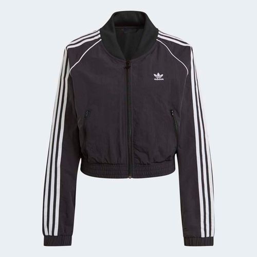 Áo Khoác Nữ Adidas Adicolor Classics Cropped Fashion Track Jacket GN2791 Màu Đen Size S