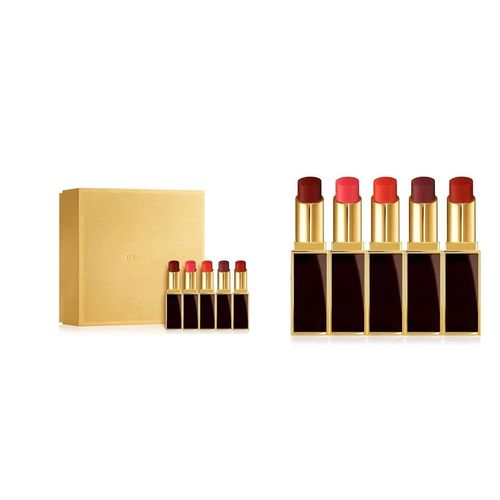 Set Son Tom Ford Most Wanted Lip Color Satin Matte 5 Thỏi
