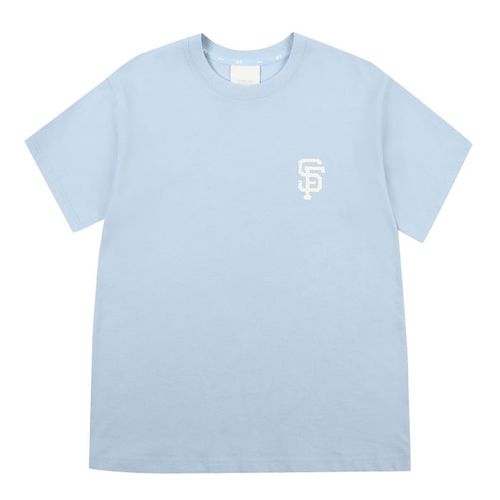 Áo Phông MLB Hot Summer Paisley T-shirt (Set Up) San Francisco Giants Màu Xanh Nhạt