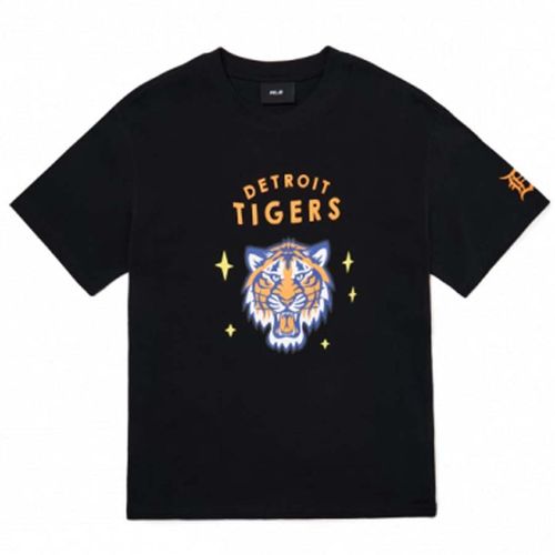 Áo Phông MLB The Year Of Tiger Short Sleeve T-Shirt Detroit Tigers 3ATSC2021-46BKS Màu Đen Size S