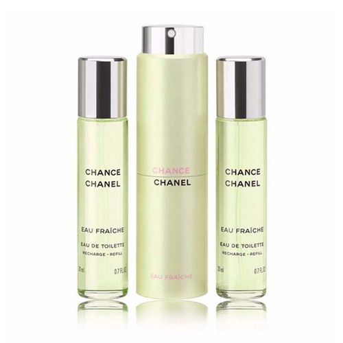 Set Nước Hoa Nữ Chanel Chance Eau Fraiche EDT 3x20ml