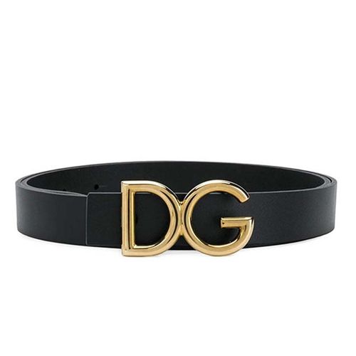 Thắt Lưng Dolce & Gabbana D&G Buckle Belt Bản 3,5cm Size 100cm Màu Đen