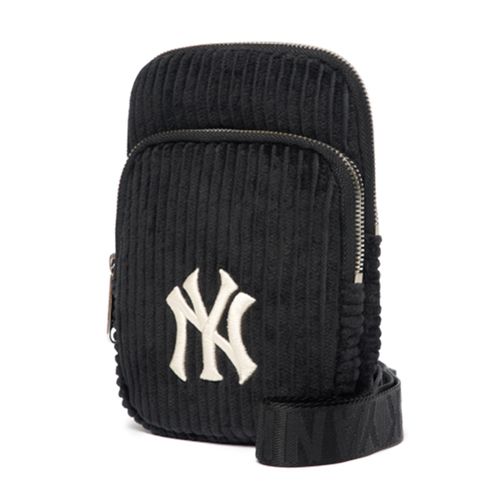 Túi Đeo Chéo MLB Corduroy Cell Phone Cross Bag New York Yankees 3ACRH0316-50BKS Màu Đen