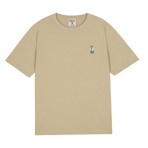 Áo Phông WHOAU Steve WHRAC2101U Tshirt Màu Kem