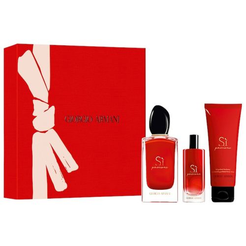 Set Nước Hoa Và Dưỡng Thể Giorgio Armani Beauty Si Passione Perfume Gift