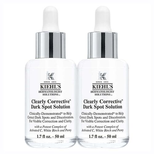 Set Serum Hỗ Trợ Giảm Thâm Kiehl's Clearly Corrective™ Dark Spot Solution Duo 50ml