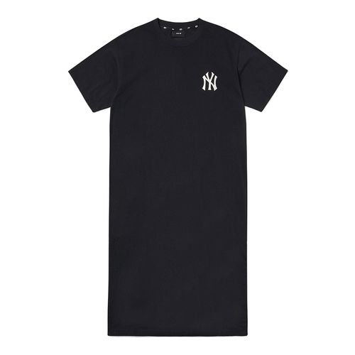 Váy MLB Basic Long T-Shirt Dress New York Yankees 3FOP00523-50BKS Màu Đen Size S