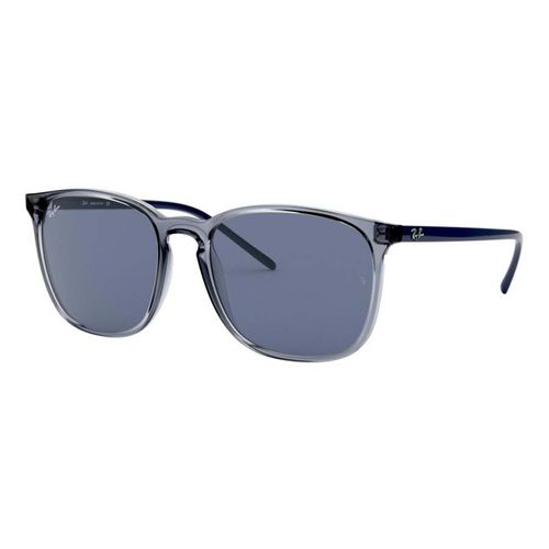Kính Mát Rayban Blue Square Unisex Sunglasses RB4387 639980 56 Màu Xanh