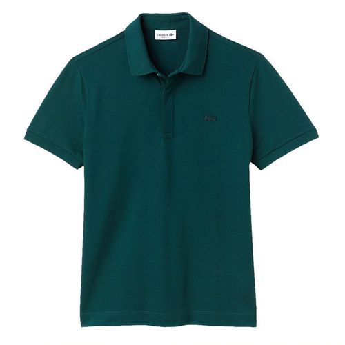 Áo Polo Lacoste Men's Paris Shirt Regular Fit Stretch PH5522 2S9 Cotton Piqué Màu Xanh Cổ Vịt Size M